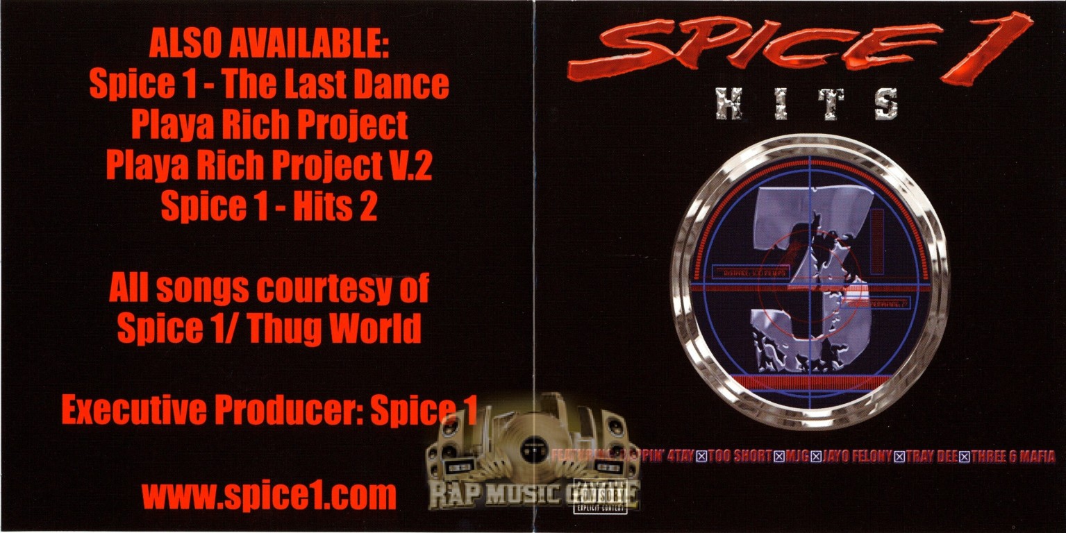 Spice 1 - Hits 3: CD | Rap Music Guide